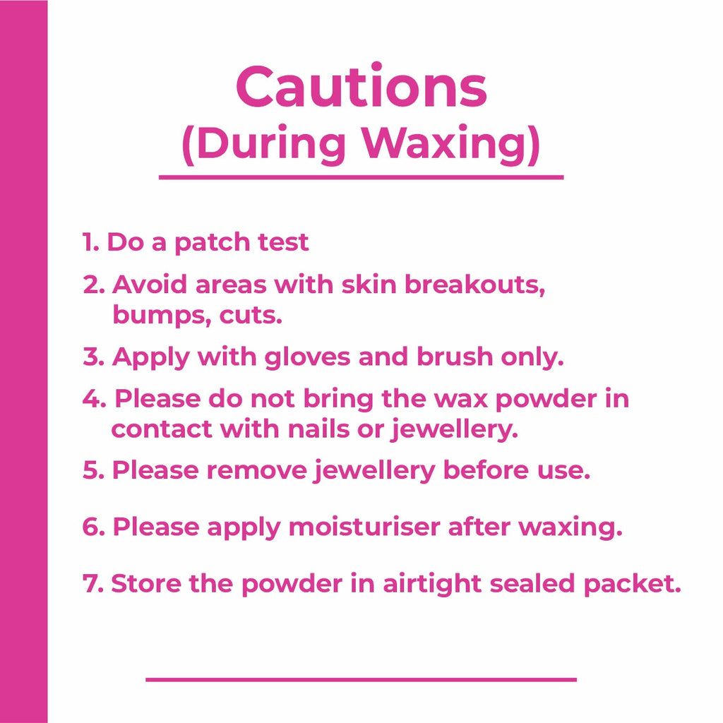 4-in-1 Turmeric Bikini Hair Removal Wax Powder Mask