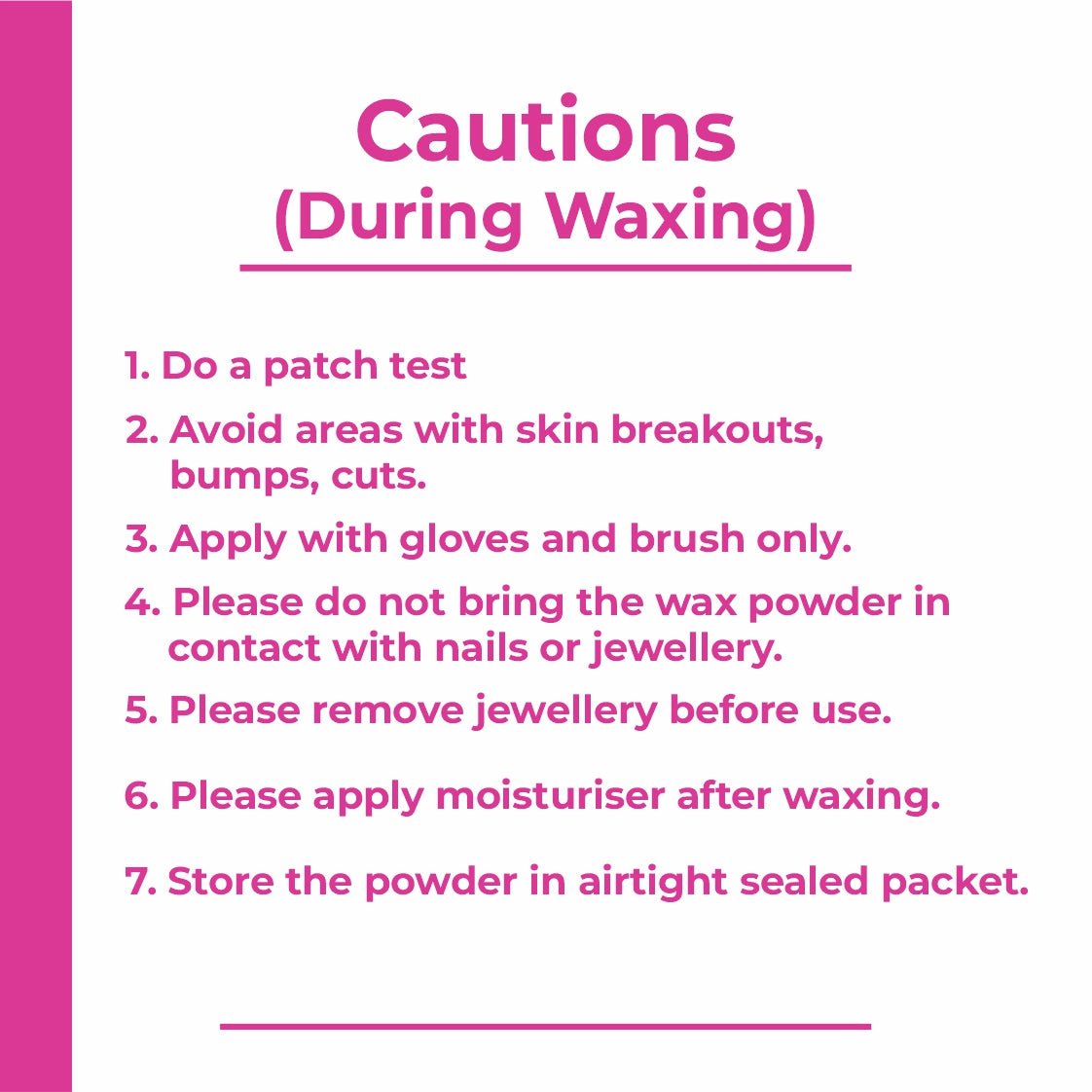 4-in-1 Turmeric Bikini Hair Removal Wax Powder Mask