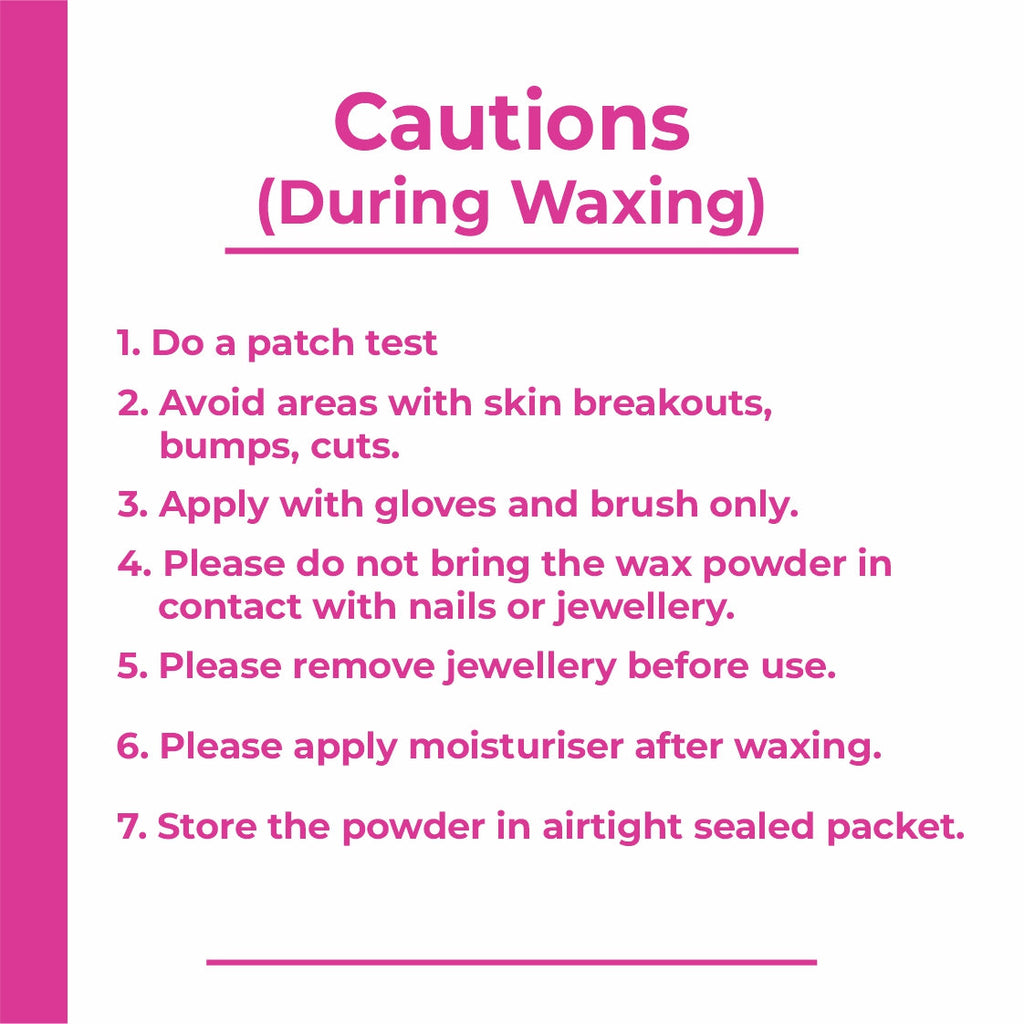 4-in-1 Rose Body Hair Removal Wax Powder Mask