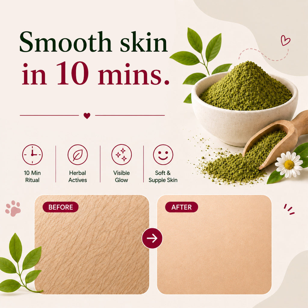 4-in-1 Herbal Bikini Hair Removal Wax Powder Mask 80g