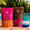 Chocolate Bikini Hair Removal Mask + Orange Body Hair Removal Mask + Morrocon Nila Powder Clay Mask - Combo of 3